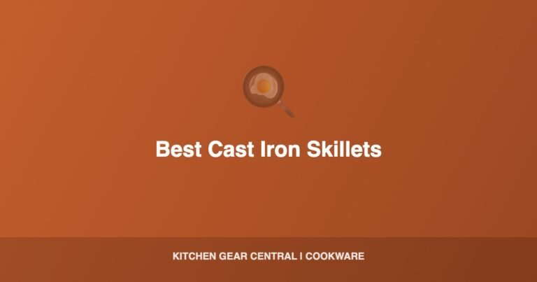 Best Cast Iron Skillets