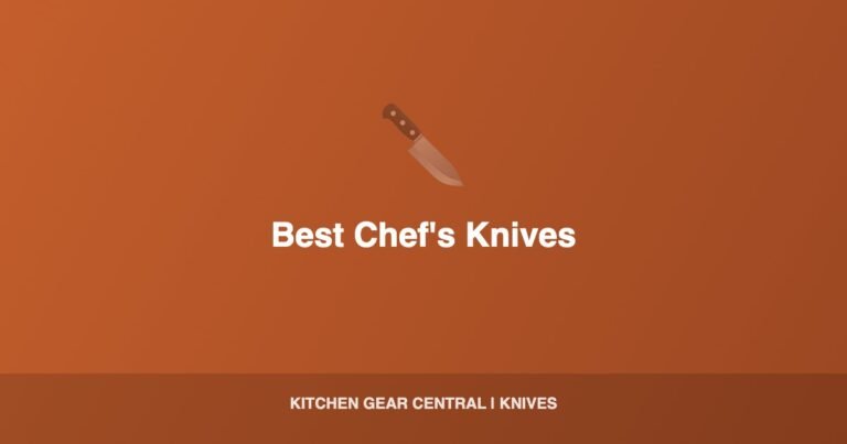 Best Chef's Knives