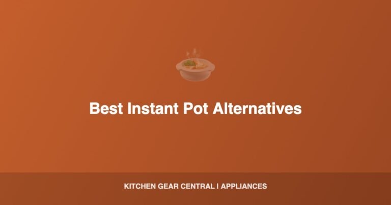 Best Instant Pot Alternatives